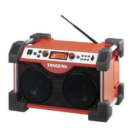 Fatbox Am FM Utility Radio Red