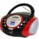 Portable Mp3 Cd Player Red