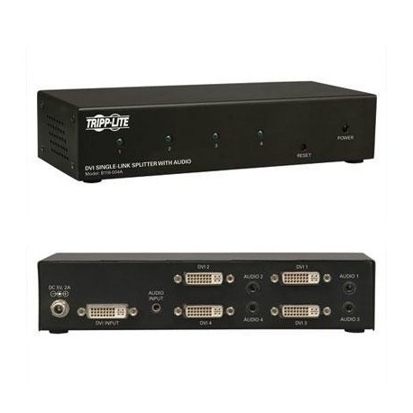 4 Port DVI Single Link Video