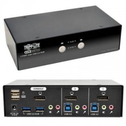 2 Port Dp Kvm Switch With Audio