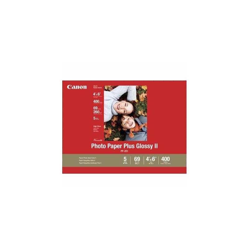 canon photo paper plus glossy ii 4x6 400 sheets