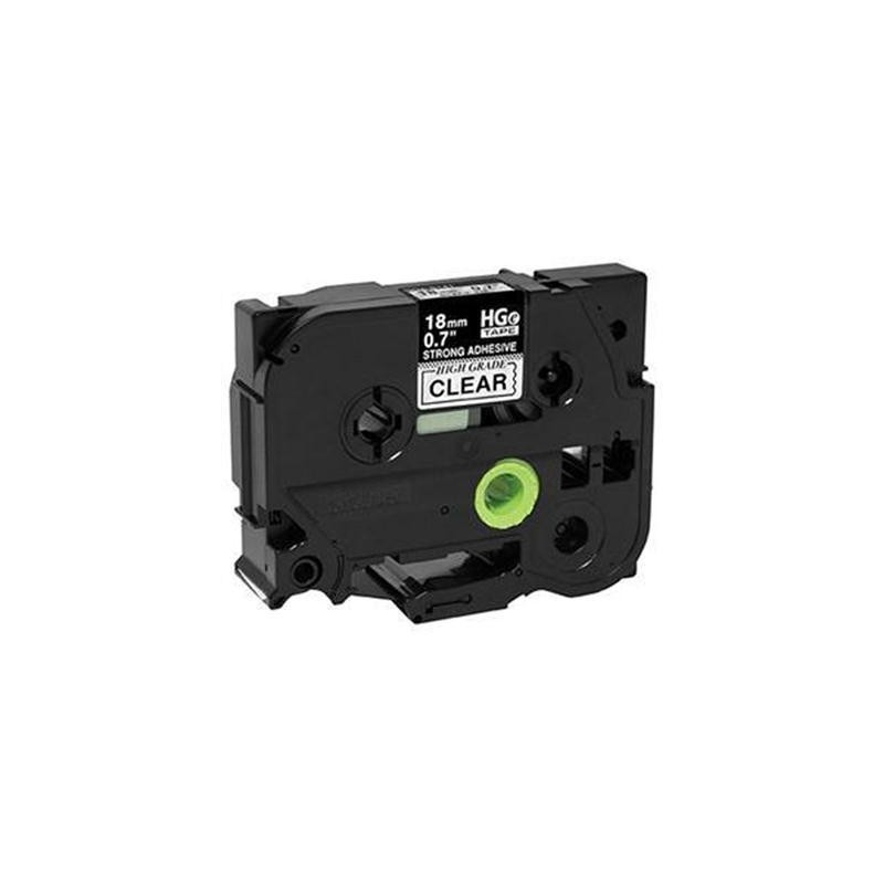 Black On Clear Tape 5 Pack