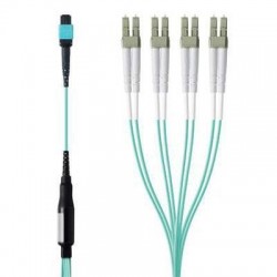Mtp To Lc Fiber Optic Cable 1m