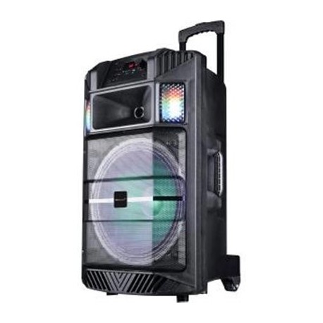 15" Port Bluetooth DJ Speaker With Disco