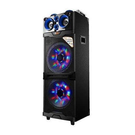 Battery Powered Bluetooth Pa Speaker Blue