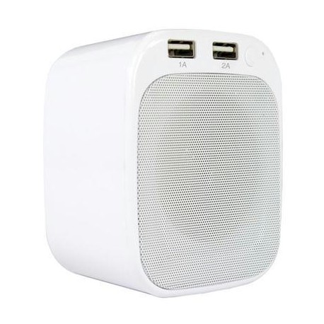 Plug N Play Bluetooth Speaker Wht