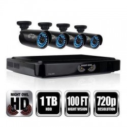 4 Channel HD Security System