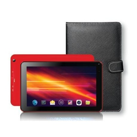 7" Bluetooth Tablet With Kybrd Cs Red
