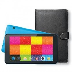 7" Tablet With Keybrd Case Blue