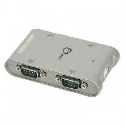 4 Port USB Rs232 Adapter Hub