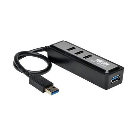 4pt USB 3.0 Ss Mini Hub With Cbl